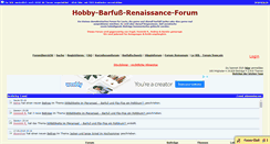 Desktop Screenshot of hobby-barfuss-renaissance-forum.de